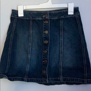 Jean skirt